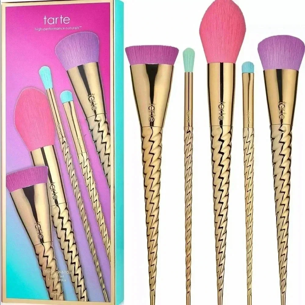 🦄💗 Tarte Makeup Brush Set 🦄🌈💗